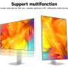 Gawfolk Écran PC IPS 4K UHD de 27 pouces, Moniteur ultra-haute définition 3840×2160, 100%sRGB et 100%DCI-P3, Type-C, DisplayPort