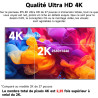 Gawfolk Écran PC IPS 4K UHD de 27 pouces, Moniteur ultra-haute définition 3840×2160, 100%sRGB et 100%DCI-P3, Type-C, DisplayPort