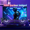 Gawfolk Écran PC 32 pouces 4K UHD incurvé 1500R, moniteur de jeu eSports 160Hz, 1ms, Adaptive Sync, 128%sRGB, grand angle de vis