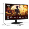 AOC Gaming Moniteur Q27G42ZE 27 Pouce 260Hz, Fast IPS Dalle, 0.3ms MPRT, HDR10, G-Sync Compatible, (2560x1440 HDMI 1x 2.0 DP 1x 