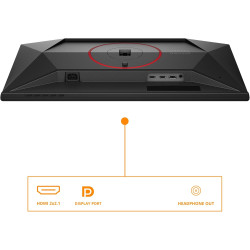 AOC Gaming Moniteur Q25G4SR 24.5 Pouce 300Hz Fast IPS Dalle, 0.3ms MPRT, HDR400, G-Sync Compatible, Ajustable en Hauteur, Haut-p