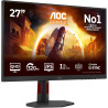 AOC Gaming Moniteur Q27G4SRU 27 Pouce 320Hz Fast IPS Dalle, 0.3ms MPRT, HDR400, G-Sync Compatible, Ajustable en Hauteur, Haut-pa