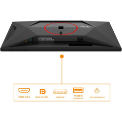 AOC Gaming Moniteur Q27G4SRU 27 Pouce 320Hz Fast IPS Dalle, 0.3ms MPRT, HDR400, G-Sync Compatible, Ajustable en Hauteur, Haut-pa
