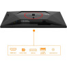 AOC Gaming Moniteur Q27G4SRU 27 Pouce 320Hz Fast IPS Dalle, 0.3ms MPRT, HDR400, G-Sync Compatible, Ajustable en Hauteur, Haut-pa