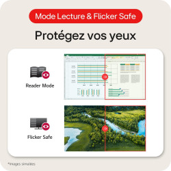 LG UltraWide™ 34WR50QK-B Ecran PC Ultra Large 34" - Dalle VA résolution QHD (3440 x 1440), 5ms GtG 100Hz, HDR 10, sRGB 90% (CIE1
