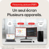 LG UltraWide™ 34WR50QK-B Ecran PC Ultra Large 34" - Dalle VA résolution QHD (3440 x 1440), 5ms GtG 100Hz, HDR 10, sRGB 90% (CIE1