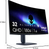 Alienware 32 Écran PC Gaming - AW3225DM, QHD (2560x1440), 1500R Incurvé, 180Hz, VA, 1ms, AMD FreeSync, VESA AdaptiveSync, 95% DC