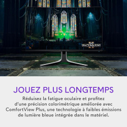 Alienware AW3225QF 32" 4K UHD (3840x2160) 1700R Écran PC Gaming Incurvé, 240Hz, QD OLED, 0.03ms, Compatible NVIDIA G-Sync, HDR, 