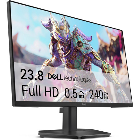 Dell 24 Écran PC Gaming - SE2426HG, Full HD (1920x1080), 240Hz, Fast IPS, 0.5ms, AMD FreeSync Premium, 99% sRGB, HDR10, VESA (10
