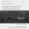 Dell 24 Écran PC Gaming - SE2426HG, Full HD (1920x1080), 240Hz, Fast IPS, 0.5ms, AMD FreeSync Premium, 99% sRGB, HDR10, VESA (10