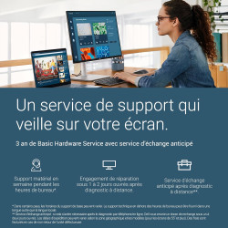 Dell 24 Écran PC Gaming - SE2426HG, Full HD (1920x1080), 240Hz, Fast IPS, 0.5ms, AMD FreeSync Premium, 99% sRGB, HDR10, VESA (10