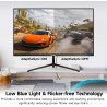 Gawfolk Écran PC 27 Pouces, Moniteur Gaming, Ecran PC UHD 4K 3840x2160 60Hz, 100% sRGB, 1ms MPRT,Interface HDMI & DP, Protection