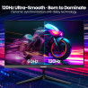 Gawfolk Écran PC 27 Pouces, Moniteur Gaming 120Hz, Ecran PC QHD 2K 2560x1440, 100% sRGB, 1ms MPRT, Interface HDMI & DP, Protecti