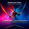 Gawfolk Écran PC 27 Pouces, Moniteur Gaming 120Hz, Ecran PC QHD 2K 2560x1440, 100% sRGB, 1ms MPRT, Interface HDMI & DP, Protecti