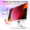 Gawfolk Écran PC 27 Pouces, Moniteur Gaming 160Hz, Ecran PC UHD 4K 3840x2160, 100% sRGB, 1ms MPRT, Interface HDMI & DP, Protecti