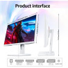 Gawfolk Écran PC 27 Pouces, Moniteur Gaming 160Hz, Ecran PC UHD 4K 3840x2160, 100% sRGB, 1ms MPRT, Interface HDMI & DP, Protecti