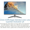 Gawfolk Écran PC 32 Pouces, Moniteur Gaming, Ecran PC UHD 4K 3840x2160 60Hz, 100% sRGB, 1ms MPRT,Interface HDMI & DP, Protection