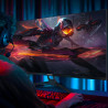 Gawfolk Écran PC 34 Pouces, Moniteur Gaming 120Hz, Ecran PC QHD 2K 256x144, 1% sRGB, 1ms MPRT, Haut Parleurs Intégrés, Interface