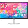 Dell S2722QC USB-C 27" 4K UHD (3840x2160) Écran PC, 60Hz, IPS, 4ms, AMD FreeSync, 99% sRGB, HDR, Haut-parleurs intégrés, USB-C, 