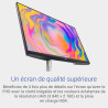 Dell S2722QC USB-C 27" 4K UHD (3840x2160) Écran PC, 60Hz, IPS, 4ms, AMD FreeSync, 99% sRGB, HDR, Haut-parleurs intégrés, USB-C, 