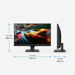 BenQ GW2490E 24 Pouces Eye-Care Écran Gaming, 100Hz, 1920x1080p, IPS, 2X HDMI, DisplayPort, Technologie Brightness Intelligence,