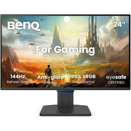 Benq gw2490ce moniteur ips 23,8" fhd 1080p 144hz eye-care, télétravail, usb-c, 1920x1080, optimiseur visuel, anti-scintillement,