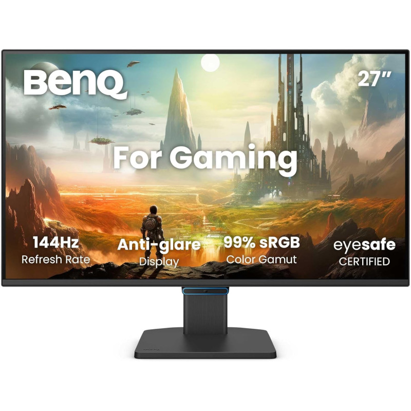 BenQ GW2790CE Moniteur IPS 27" FHD 1080p 144Hz Eye-Care, télétravail, USB-C, Optimiseur visuel, Anti-Scintillement, Faible lumiè