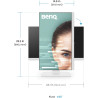 BenQ GW2786TC Moniteur de Bureau à Domicile 27" IPS 1080p, FHD, USB-C (Alimentation 65 W), 100 Hz, Eye-Care, Design Ergo, hub US