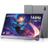 ARZOPA Écran Portable 16,1'' 144 Hz avec Sac de Rangement, 106% sRGB 1920 × 1080p FHD HDR 144 Hz, Ultra-Fin - Second écran Exter