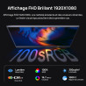 ARZOPA Ecran Portable 16,1" FHD 1080P, Moniteur Portable IPS 100% sRGB avec Pied Réglable, Affichage Ultra-Mince à Gamme de Coul