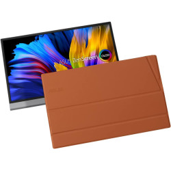 ASUS Zenscreen OLED MQ13AH - Ecran PC Portable 13,3" FHD - Télétravail ou Gaming - Alimentation Via USB-C/Micro HDMI - 1920x1080