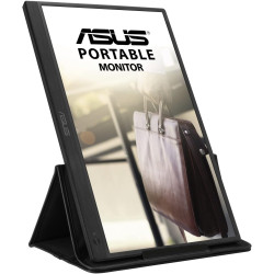 ASUS Zenscreen MB165B - Ecran PC Portable 15,6" HD - Télétravail ou Gaming - Alimentation et Affichage Via USB Type-A - Dalle TN