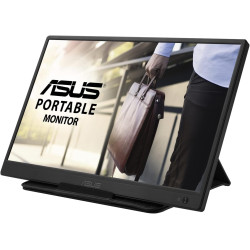 ASUS Zenscreen MB165B - Ecran PC Portable 15,6" HD - Télétravail ou Gaming - Alimentation et Affichage Via USB Type-A - Dalle TN