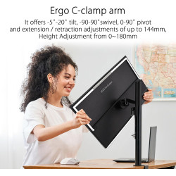 ASUS ZenScreen MB229CF – Ecran PC Portable 22 Pouces (21,5 Visibles) FHD (1920 x 1080), IPS, 100Hz, USB-C PD 60W, Haut-parleurs,