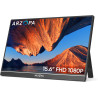 ARZOPA Écrans Portable 15,6" 1920 x 1080 FHD IPS pour Ordinateur Portable avec Béquille, Deuxième Écran Ultra Fin pour Ordinateu