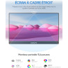 ARZOPA Écrans Portable 15,6" 1920 x 1080 FHD IPS pour Ordinateur Portable avec Béquille, Deuxième Écran Ultra Fin pour Ordinateu