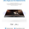 ARZOPA Écrans Portable 15,6" 1920 x 1080 FHD IPS pour Ordinateur Portable avec Béquille, Deuxième Écran Ultra Fin pour Ordinateu