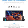 ARZOPA Ecran Portable,14.0" 1920×1080 FHD IPS pour Écran Portable Moniteur avec Tige Unique,Prise en Charge HDMI/Type-C/USB-C, d