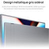 ARZOPA Écran Portable 17,3" Gris, Moniteur Portable 1080P FHD 103% sRGB IPS Gaming Écran Externe avec Pied Intégré HDMI USB-C po