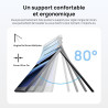 ARZOPA Écran Portable 15,6" 1920x1080 FHD IPS, Moniteur Portable USB-C Ultra Fin avec Pied Intégré, HDR10, Haut-Parleurs, Compat