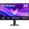 LG Ultragear™ 24G411A-B.AEU Ecran PC Gaming 24" - Dalle IPS résolution FHD (1920x1080), 5ms GtG 144Hz, HDR 10, sRGB 99% (CIE1931