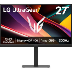 LG Ultragear™ 27G640A-B.AEUQ Ecran PC Gaming 27" - Dalle IPS résolution FHD (2560x1440), 1ms GtG 300Hz, VESA DisplayHDR 400, DCI