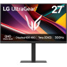 LG Ultragear™ 27G640A-B.AEUQ Ecran PC Gaming 27" - Dalle IPS résolution FHD (2560x1440), 1ms GtG 300Hz, VESA DisplayHDR 400, DCI