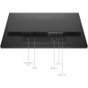 Lenovo Legion 27-10 - Écran Gaming 27'' (FHD, IPS, 240Hz, 0.5ms, 2X HDMI 2.1, DP 1.4, Câble HDMI, AMD FreeSync Premium) Réglage 