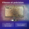Lenovo Legion 27U-10 - Écran Gaming de 27" avec Eyesafe (UHD, IPS, 160Hz, 0.5ms, 2X HDMI, DP, HDR10, NVIDIA G-Sync, AMD FreeSync