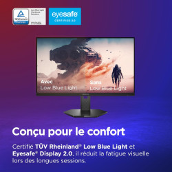 Lenovo Legion 27U-10 - Écran Gaming de 27" avec Eyesafe (UHD, IPS, 160Hz, 0.5ms, 2X HDMI, DP, HDR10, NVIDIA G-Sync, AMD FreeSync