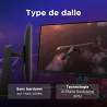 Lenovo Legion R27qe Gen2 - Écran Gaming 27'' (QHD, IPS, 200 Hz, 0.5 ms, HDMI+DP, Câble DP, AMD FreeSync Premium) Réglage en Incl