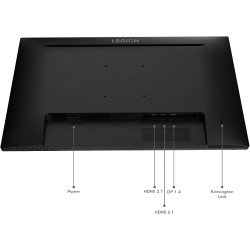 Lenovo Legion R27qe Gen2 - Écran Gaming 27'' (QHD, IPS, 200 Hz, 0.5 ms, HDMI+DP, Câble DP, AMD FreeSync Premium) Réglage en Incl