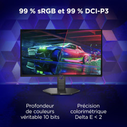 Lenovo Legion 27Q-10 OLED - Écran Gaming de 26.5" avec Eyesafe (QHD, QD-OLED, 240Hz, 0.03ms GtG, 2xHDMI+DP, AMD FreeSync Premium