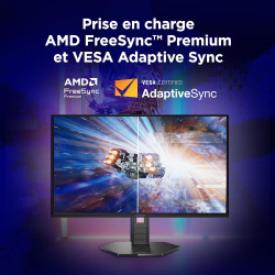 Lenovo Legion 27Q-10 OLED - Écran Gaming de 26.5" avec Eyesafe (QHD, QD-OLED, 240Hz, 0.03ms GtG, 2xHDMI+DP, AMD FreeSync Premium